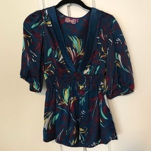Yumi Kim silk print top